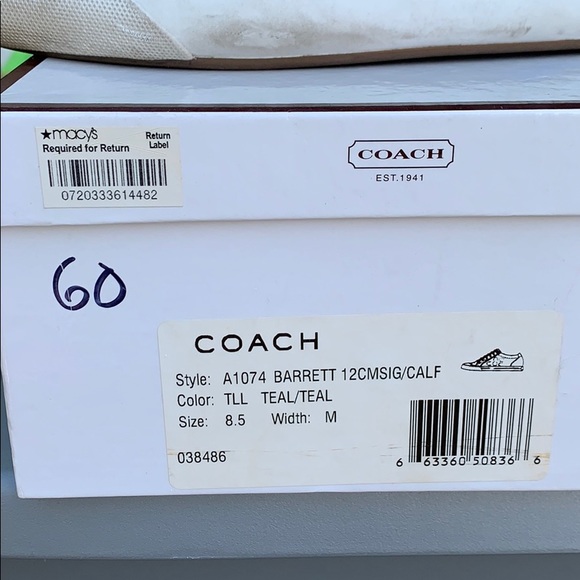 Authentic coach sneakers - Picture 7 of 7